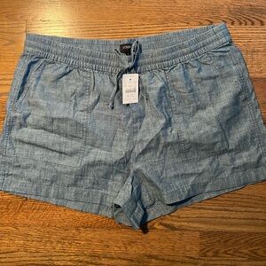 J crew women’s blue shorts new with tags